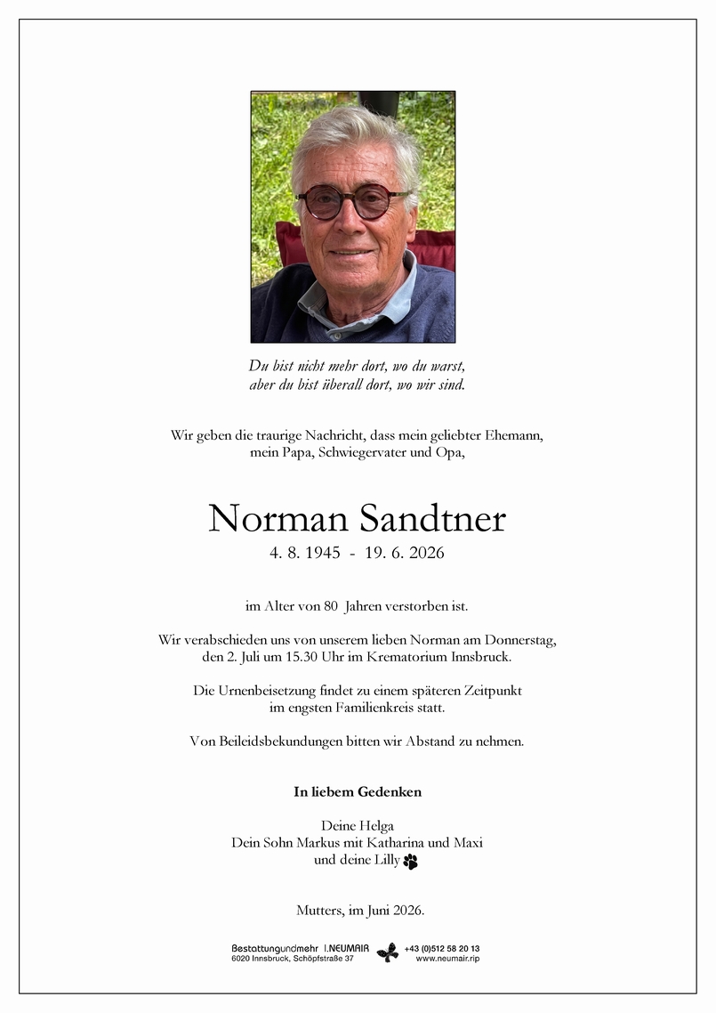 Norman Sandtner