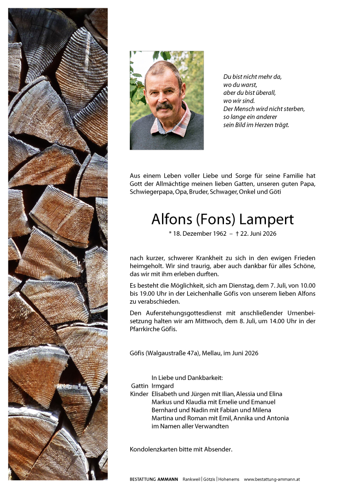 Alfons Lampert