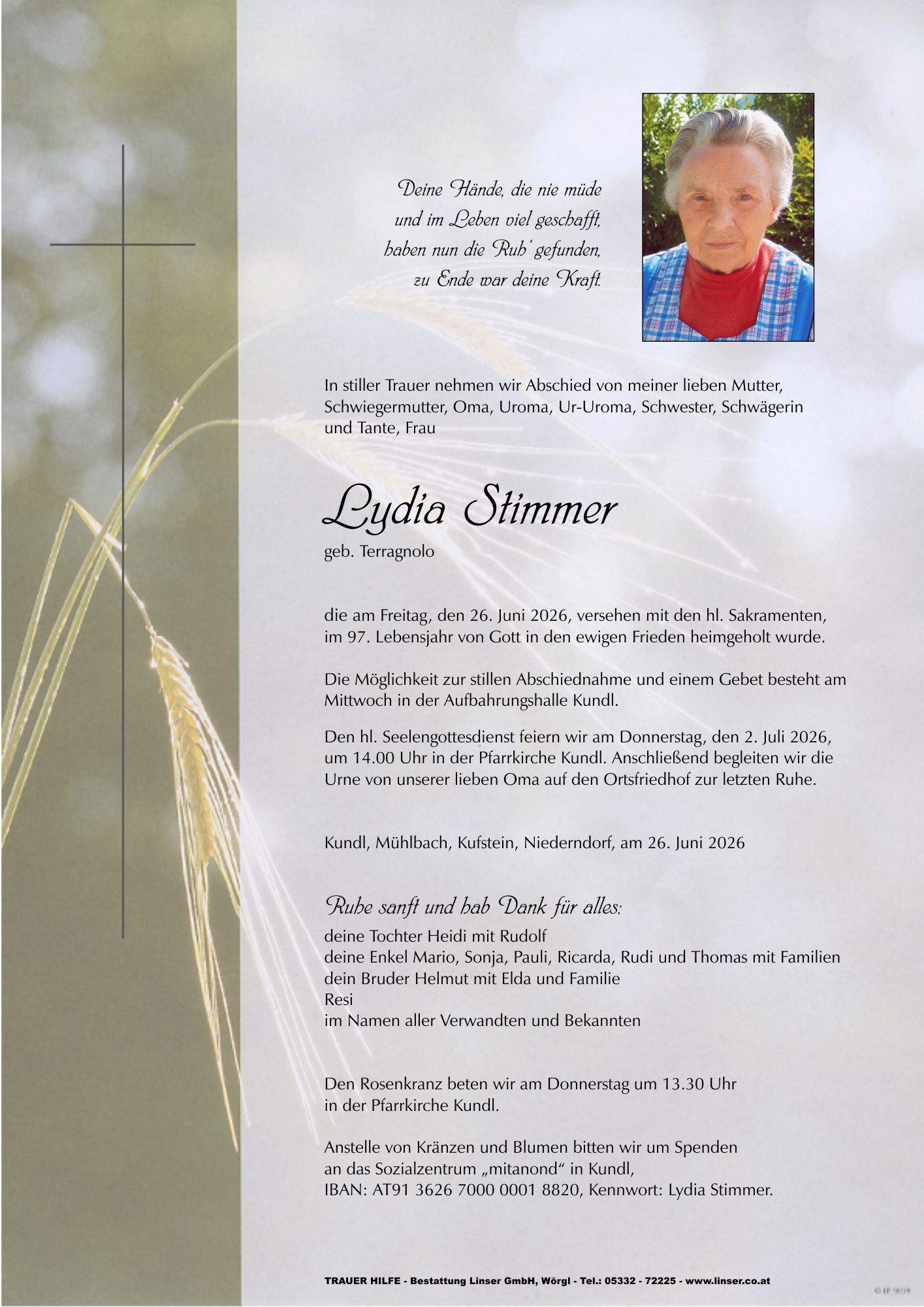 Lydia Stimmer