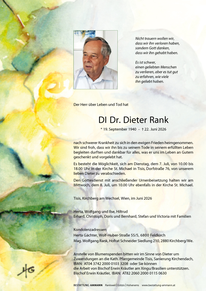 Dieter DI Dr. Rank