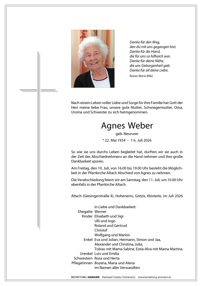 Agnes Weber