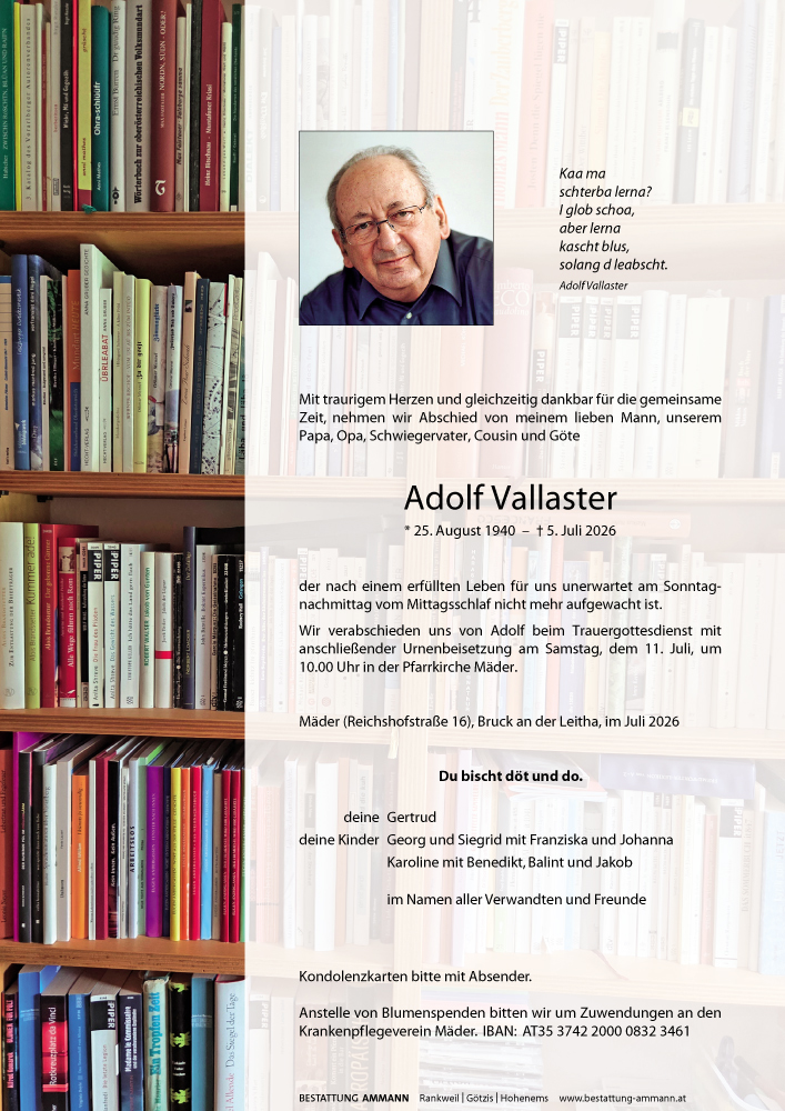 Adolf Vallaster