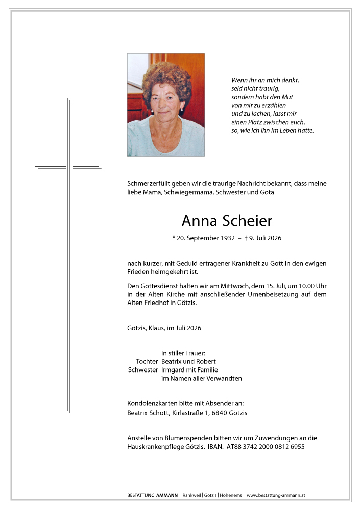 Anna Scheier