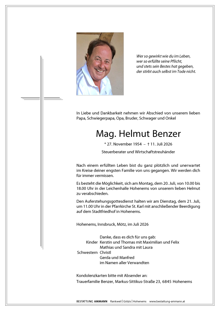 Helmut Benzer