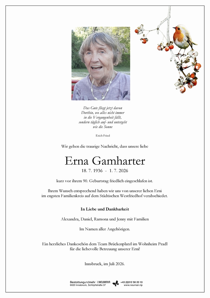 Erna Gamharter