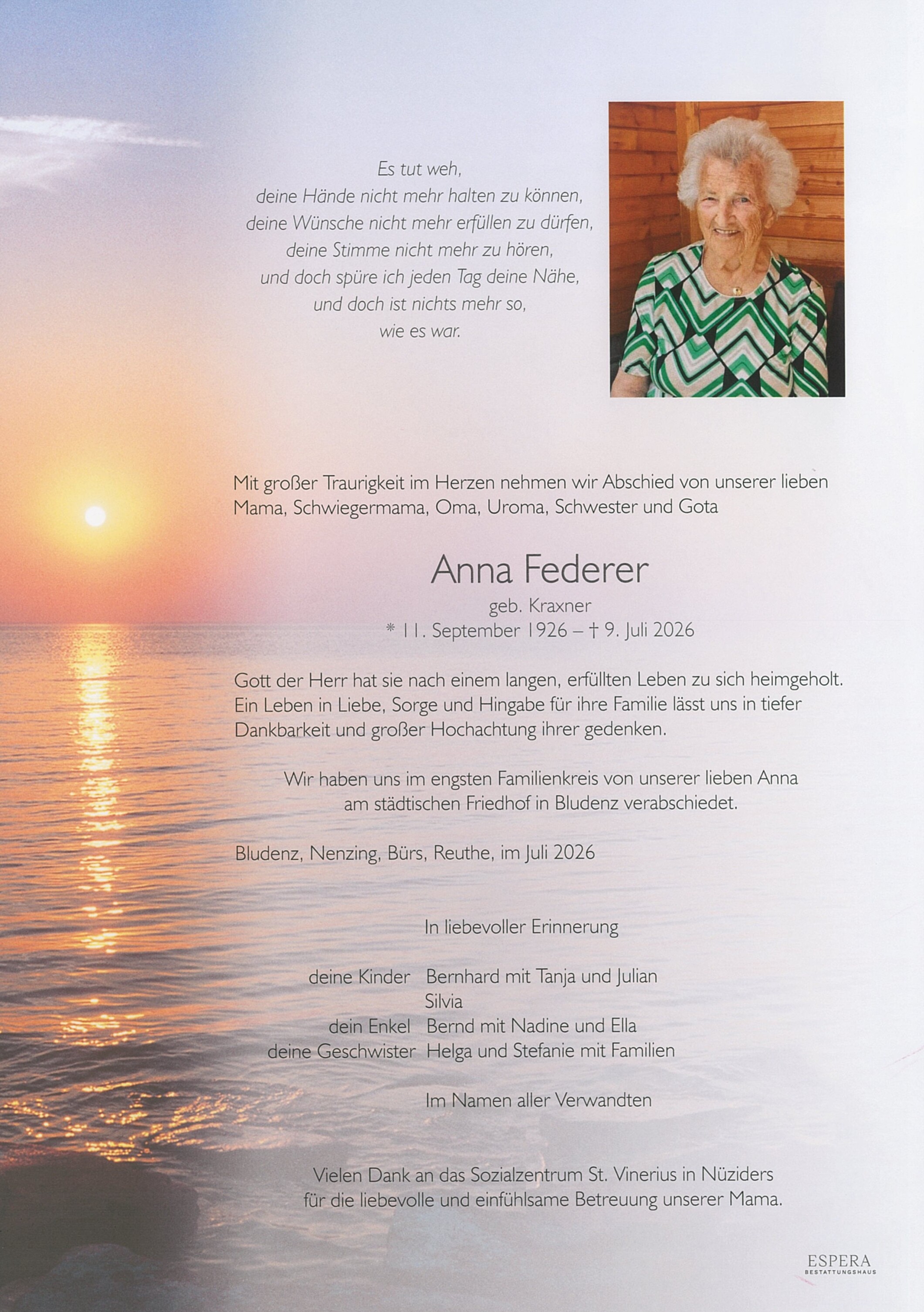 Anna Federer