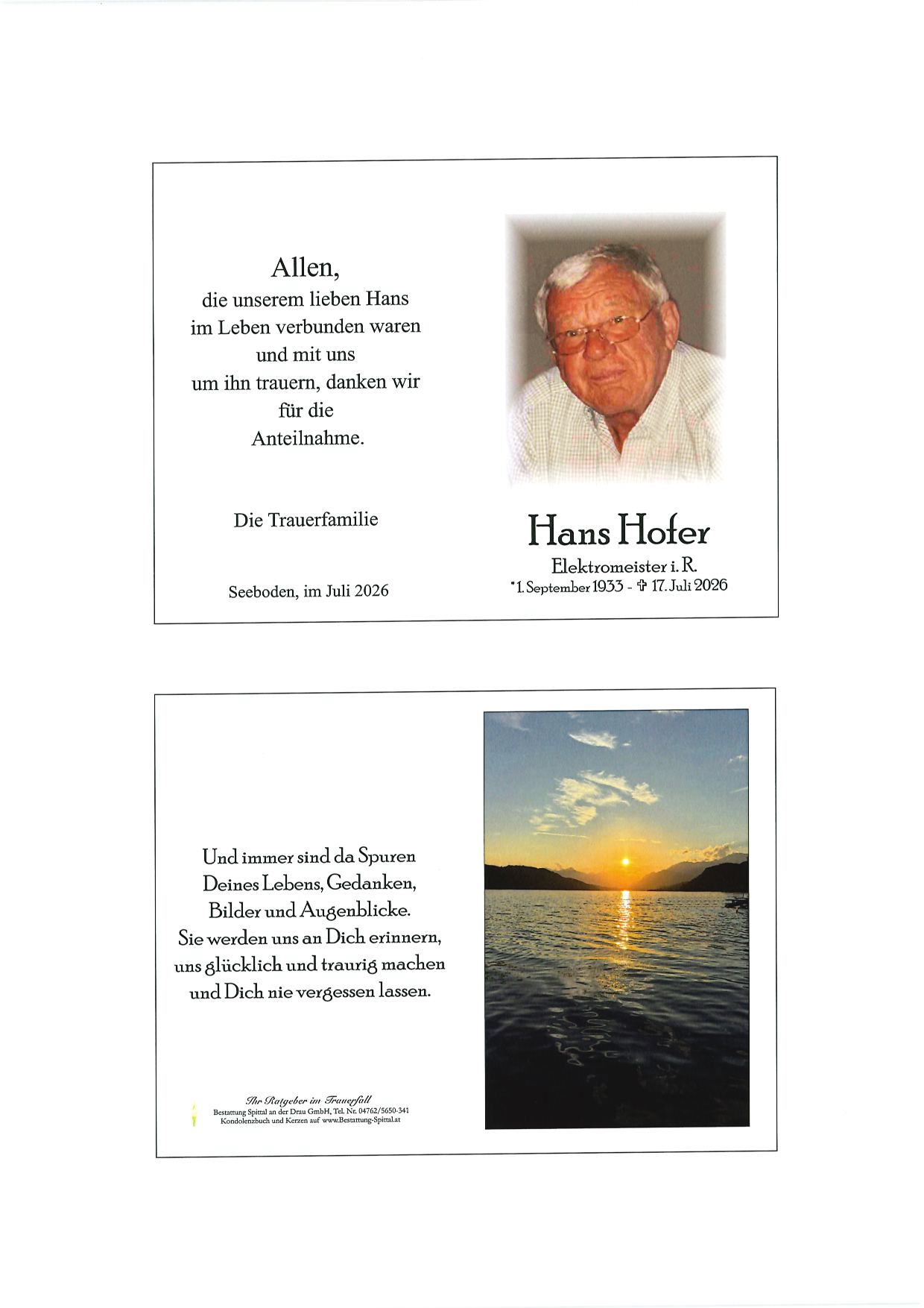 Hans Hofer