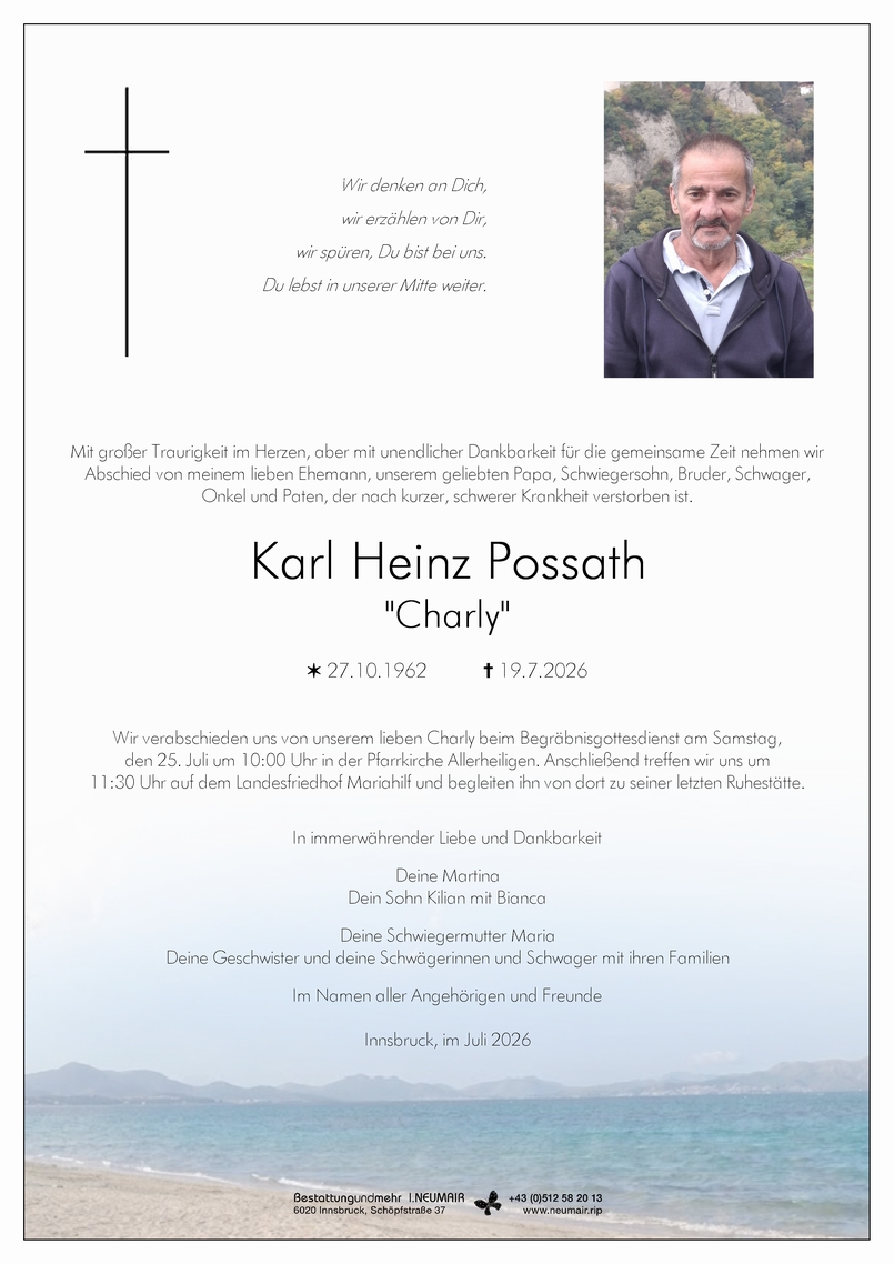 Karl Heinz "Charly" Possath