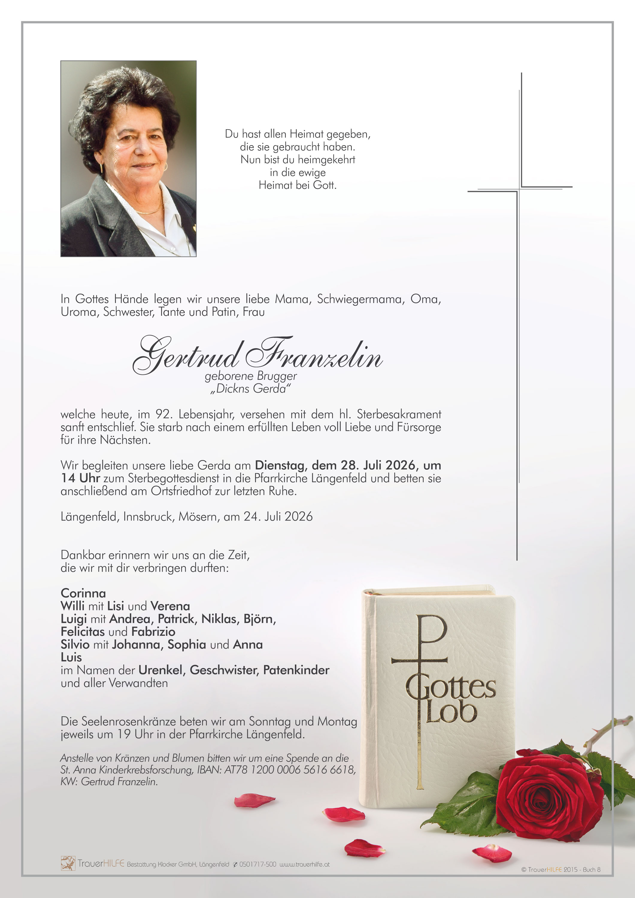 Gertrud  Franzelin