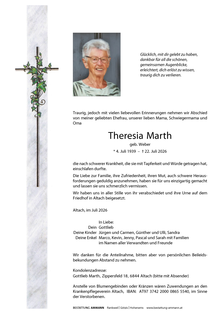 Theresia Marth