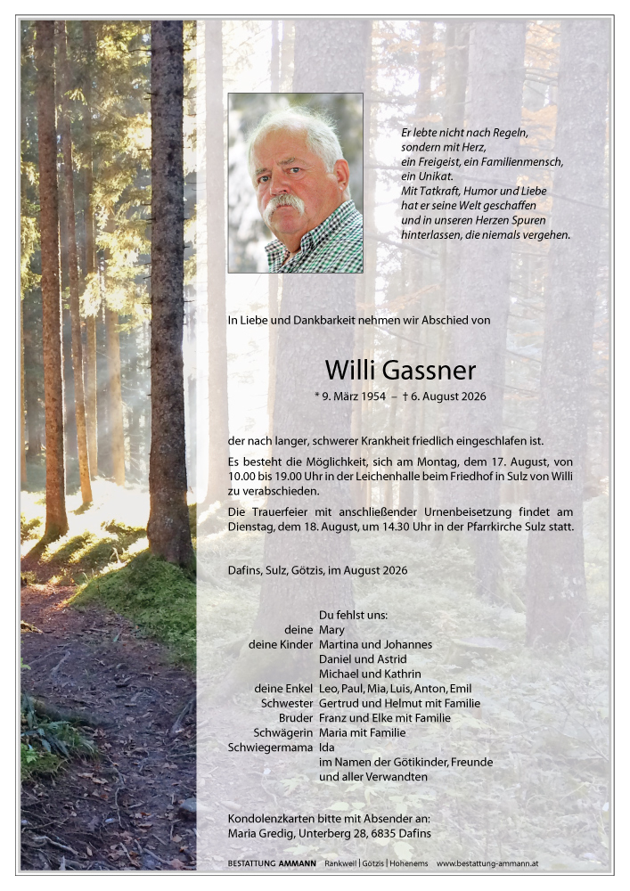 Wilhelm Willi Gassner