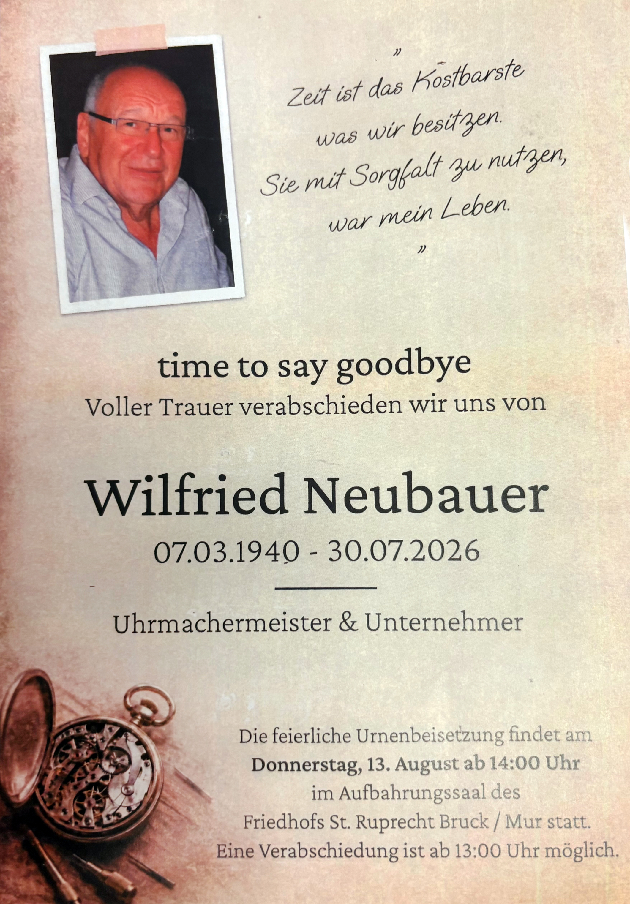 Wilfried Neubauer