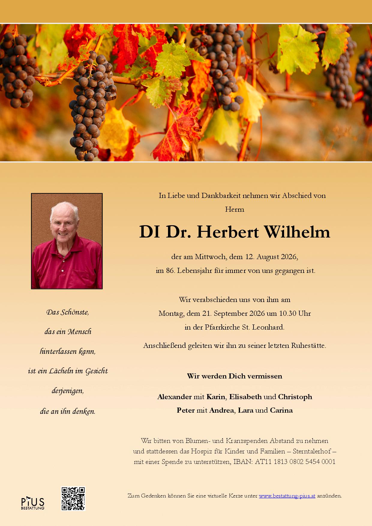 DI Dr. Herbert Wilhelm