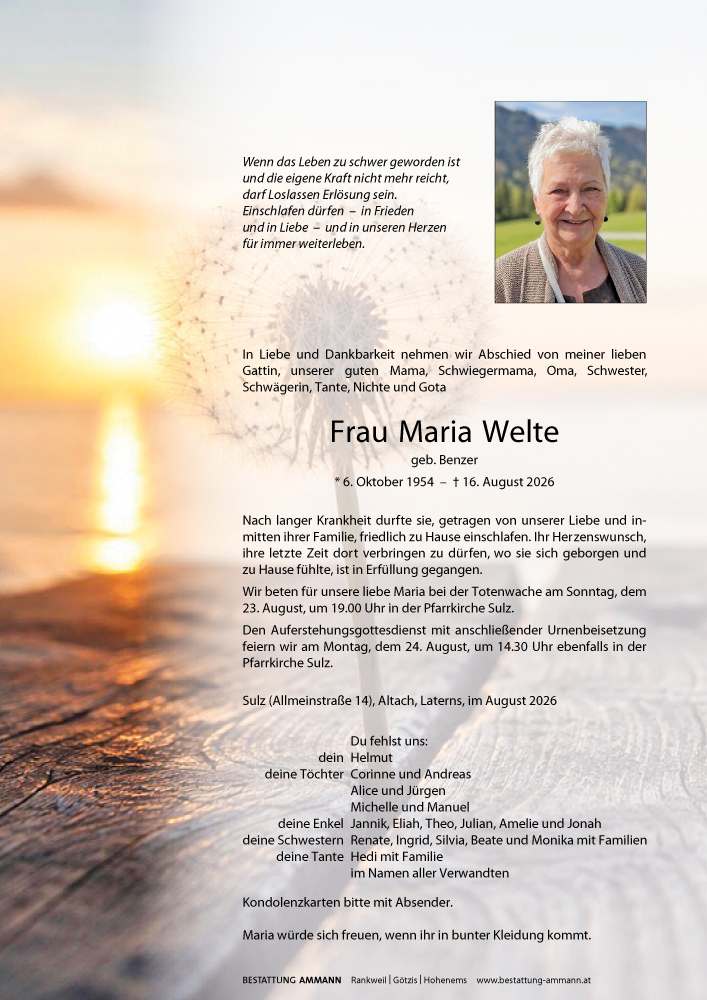 Maria Welte