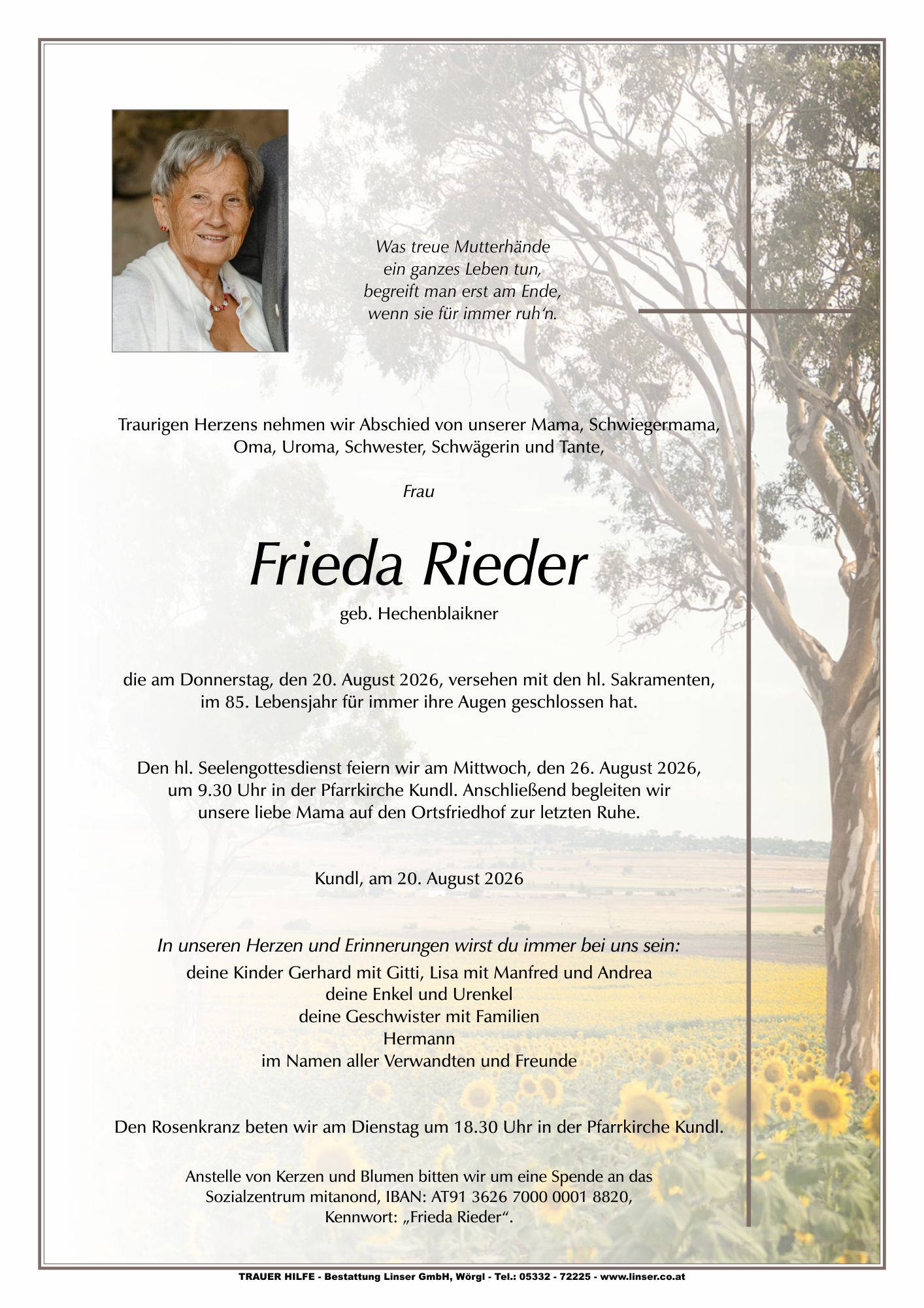Frieda Rieder