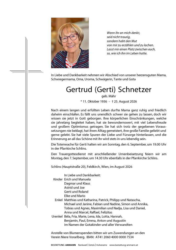 Gertrud Schnetzer
