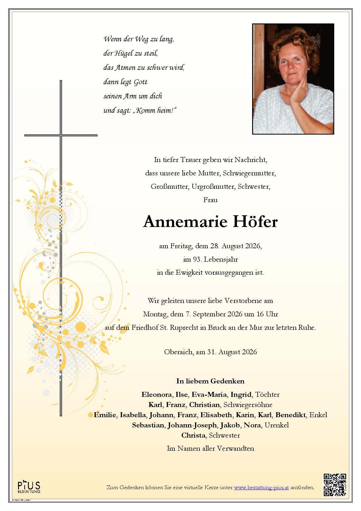 Annemarie Höfer