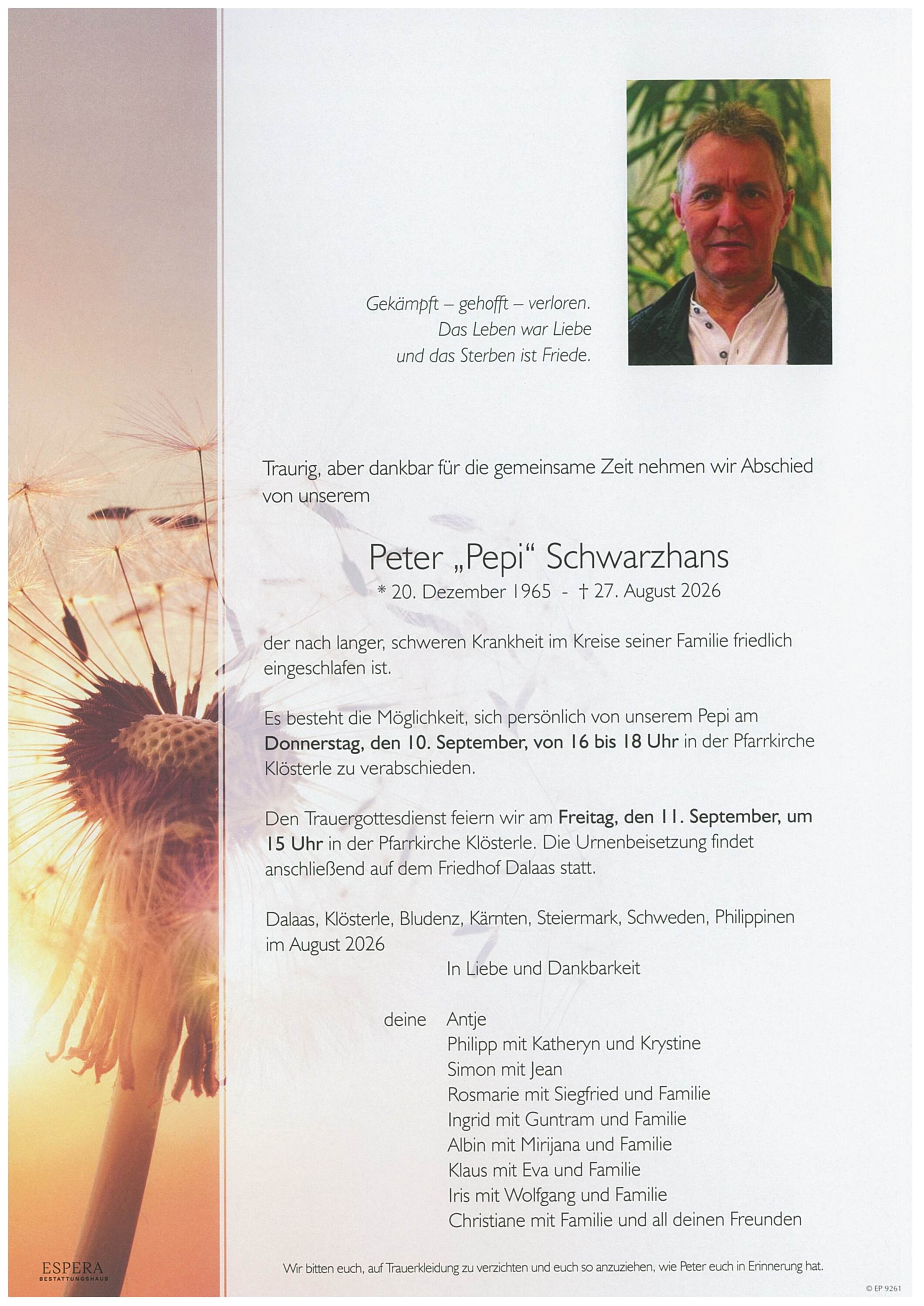 Peter Schwarzhans
