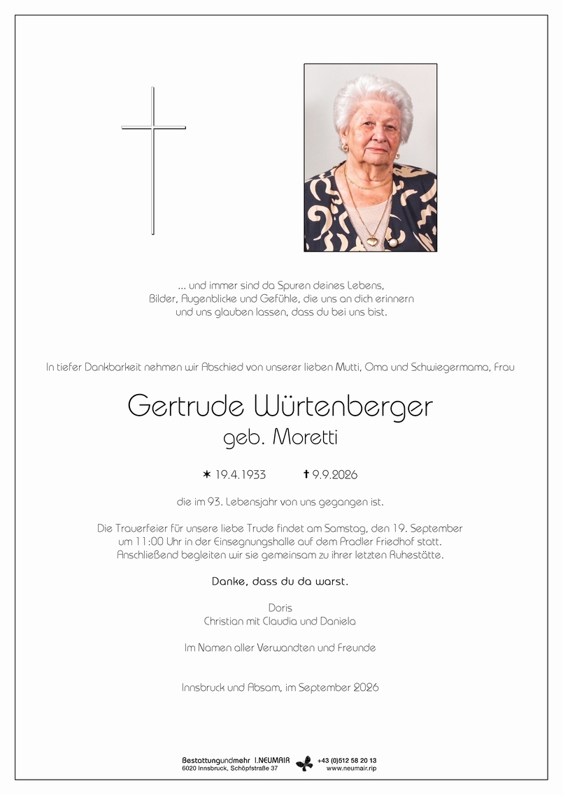 Gertrude Würtenberger