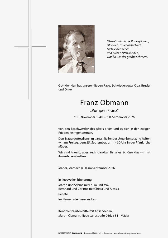 Franz Obmann