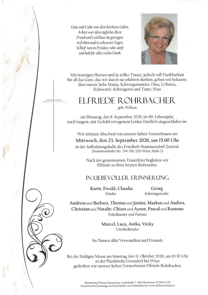 Elfriede Rohrbacher