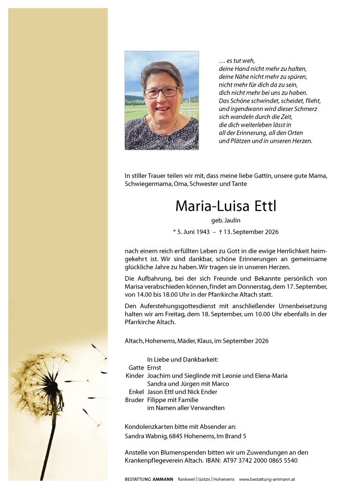 Maria-Luisa Ettl