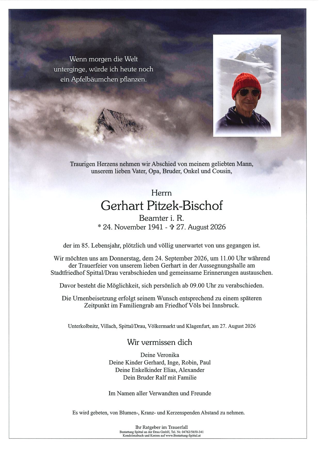 Gerhart Pitzek-Bischof 