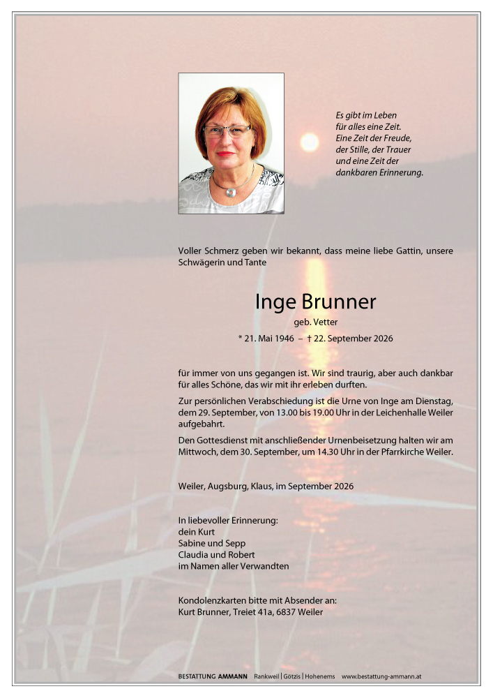 Inge Brunner