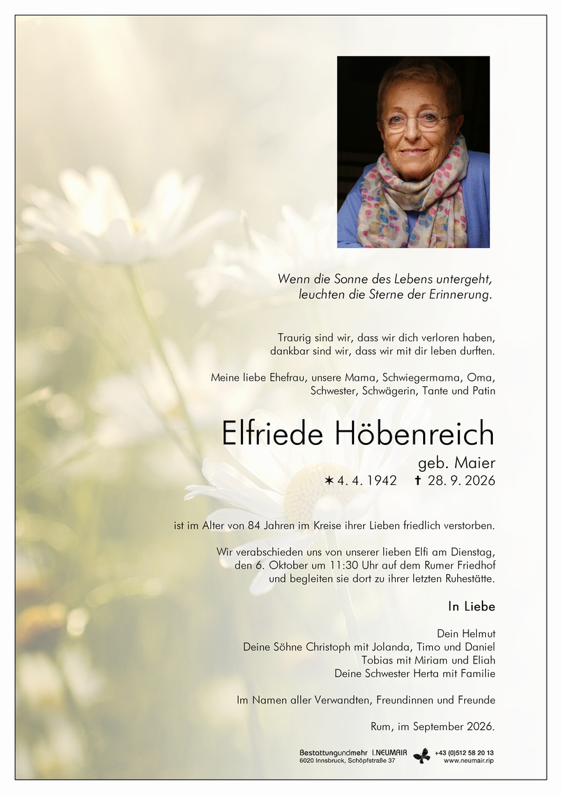 Elfriede Höbenreich