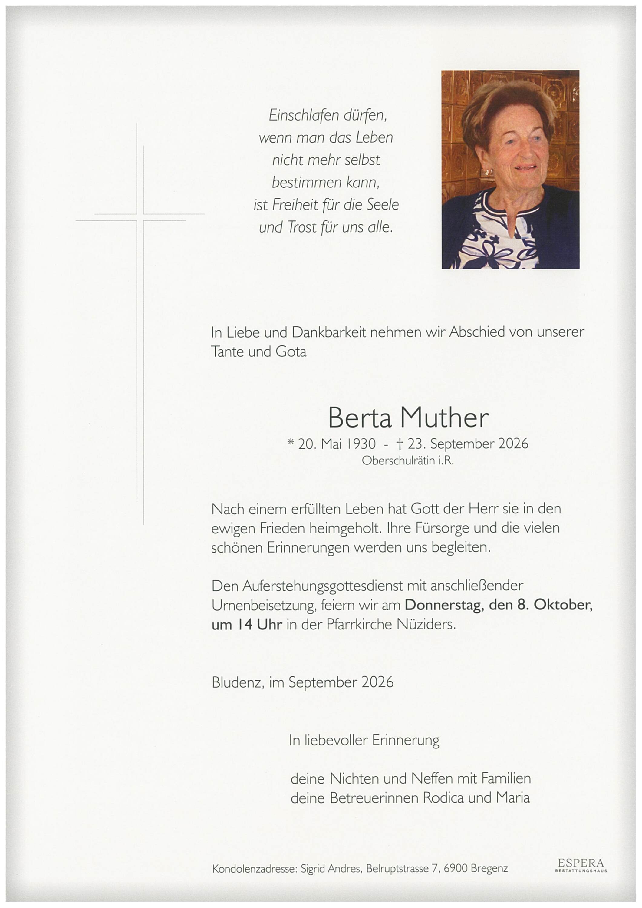 Berta Muther