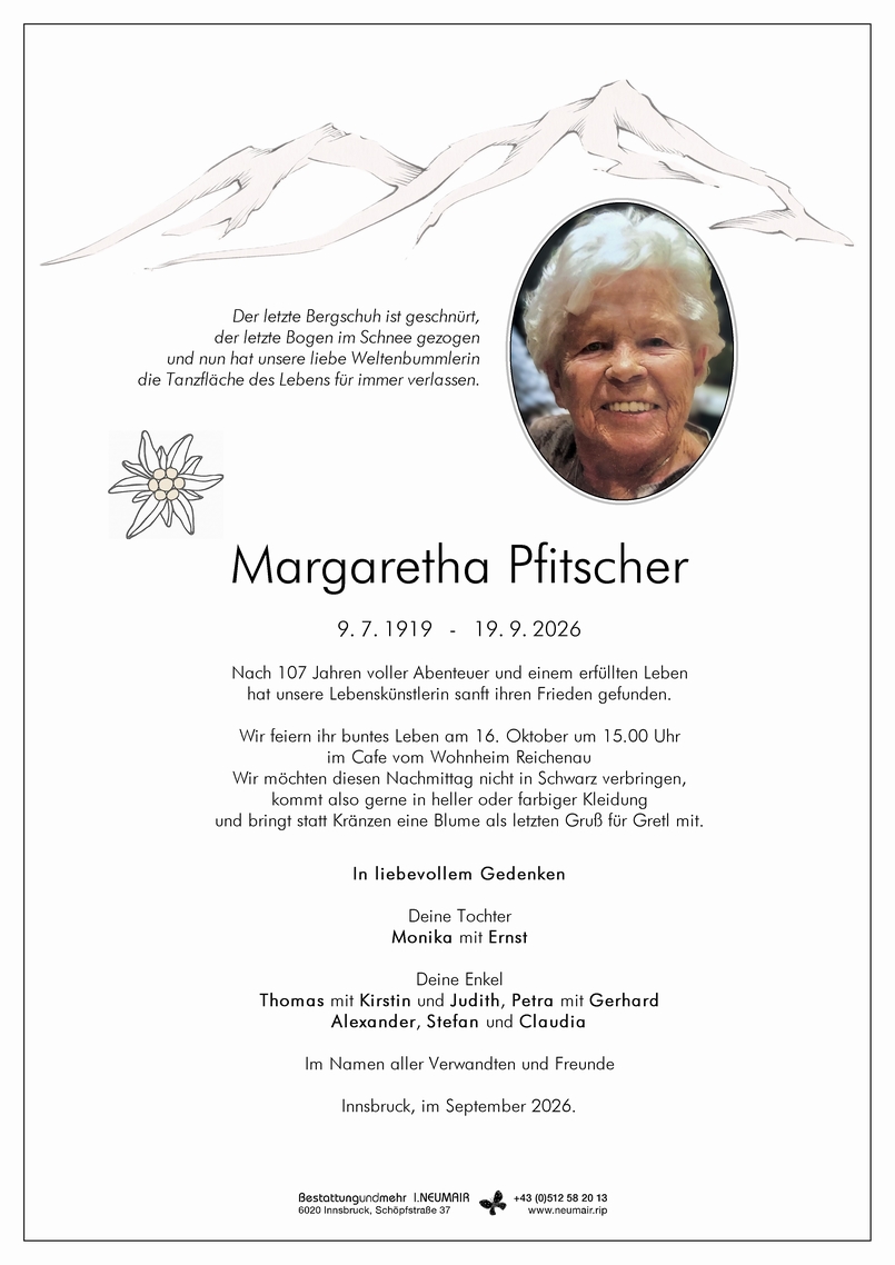 Margaretha Pfitscher
