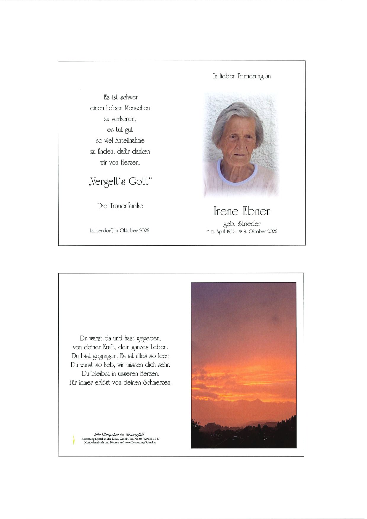 Irene Ebner