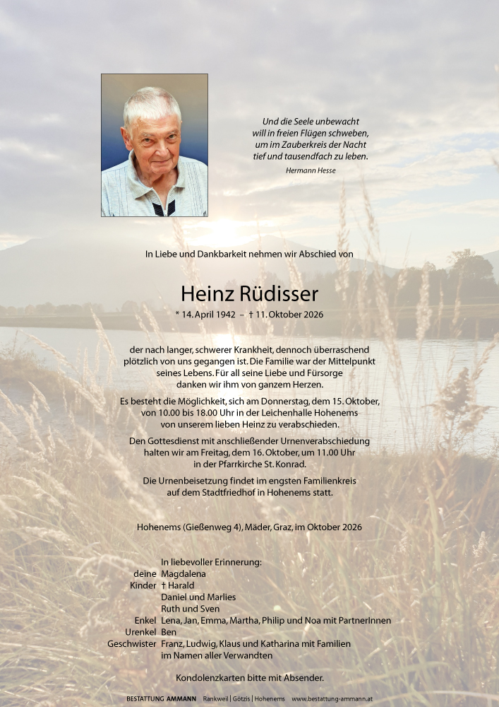 Heinz Rüdisser