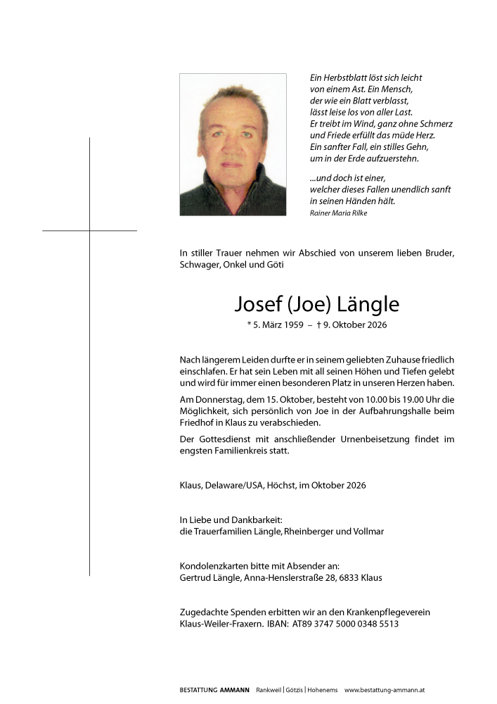 Josef Joe Längle