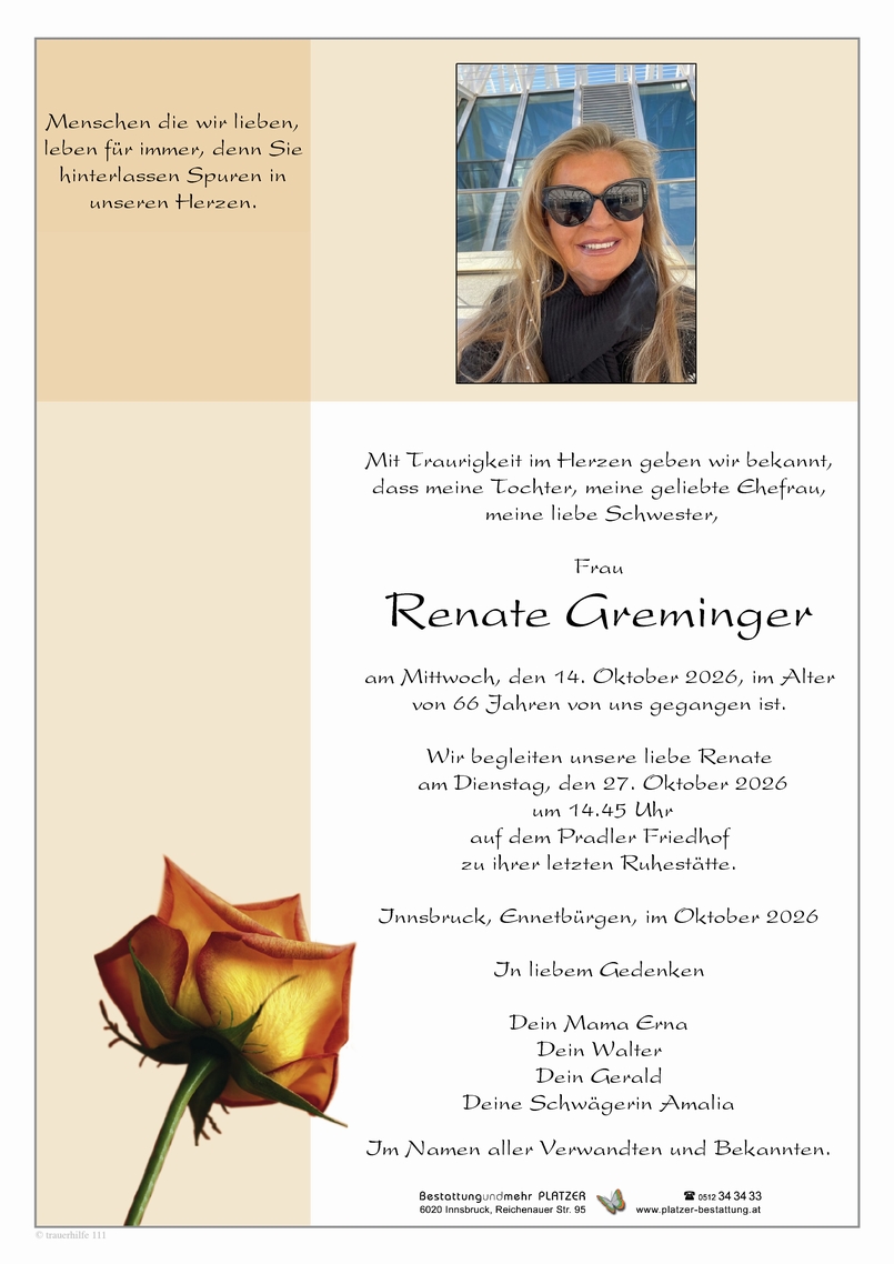 Renate Greminger