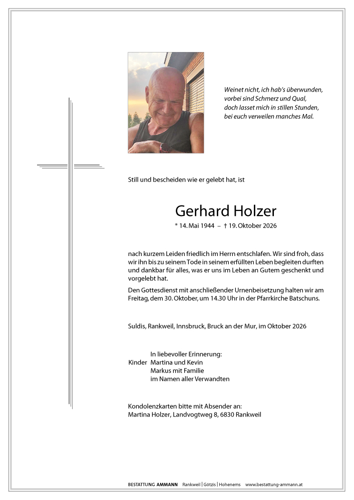 Gerhard Holzer