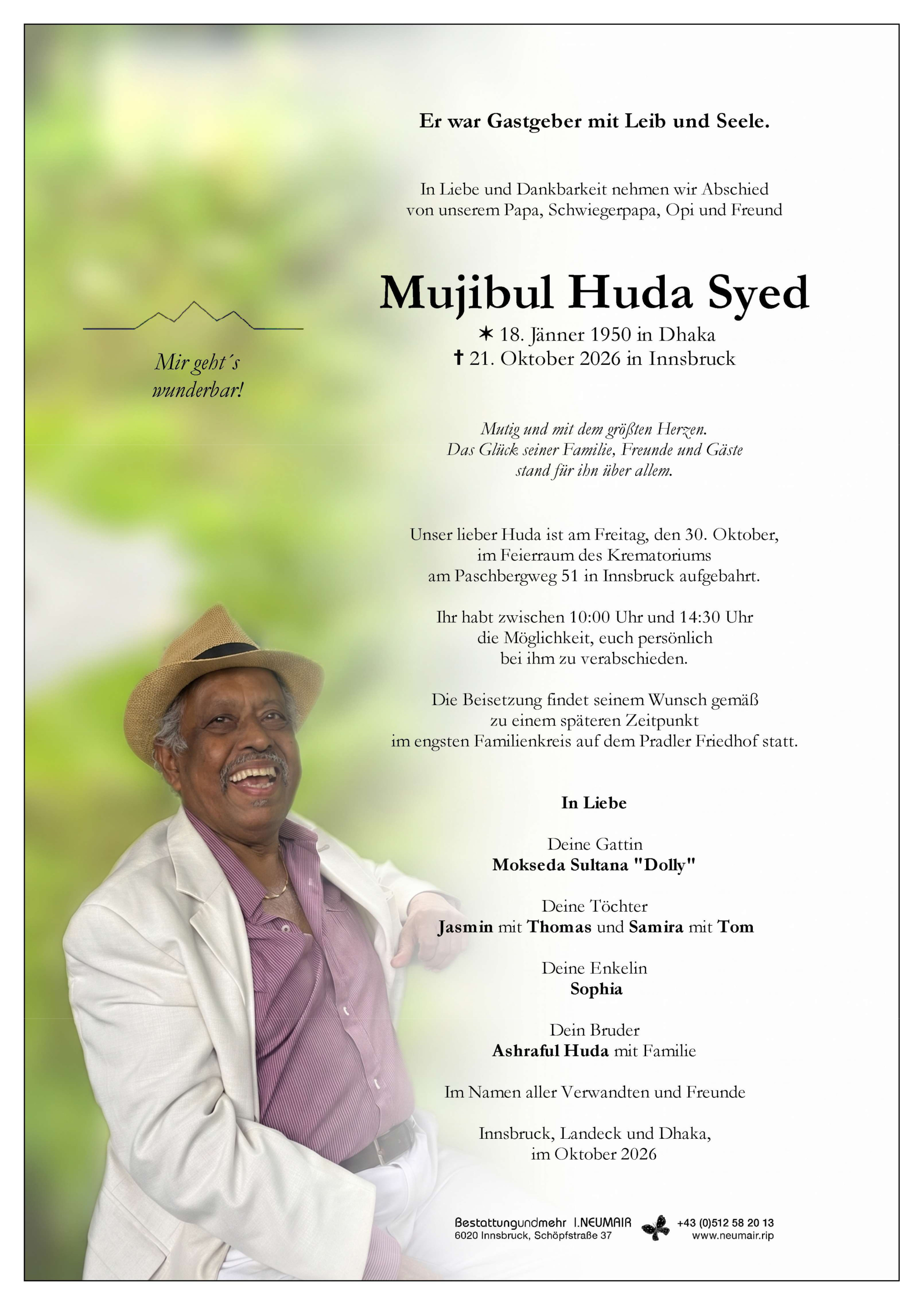 Mujibul Huda Syed