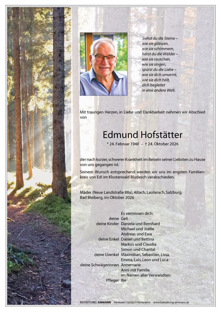 Edmund Hofstätter