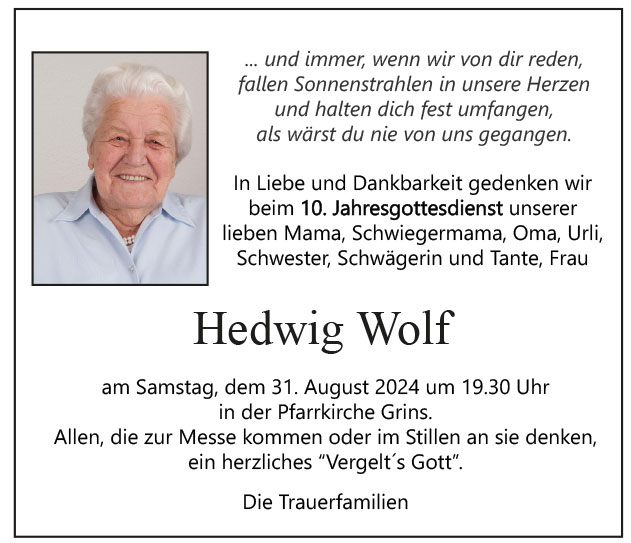 Hedwig Wolf