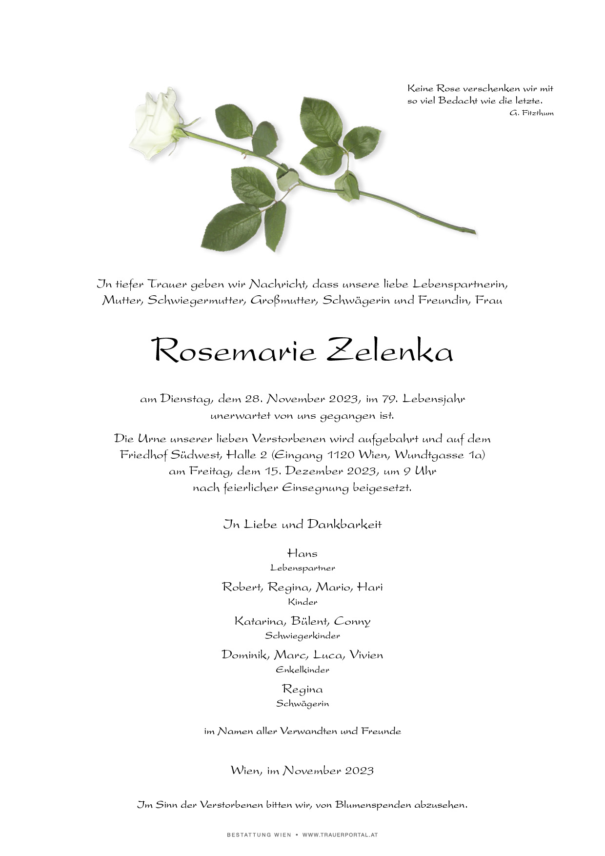 Rosemarie Zelenka