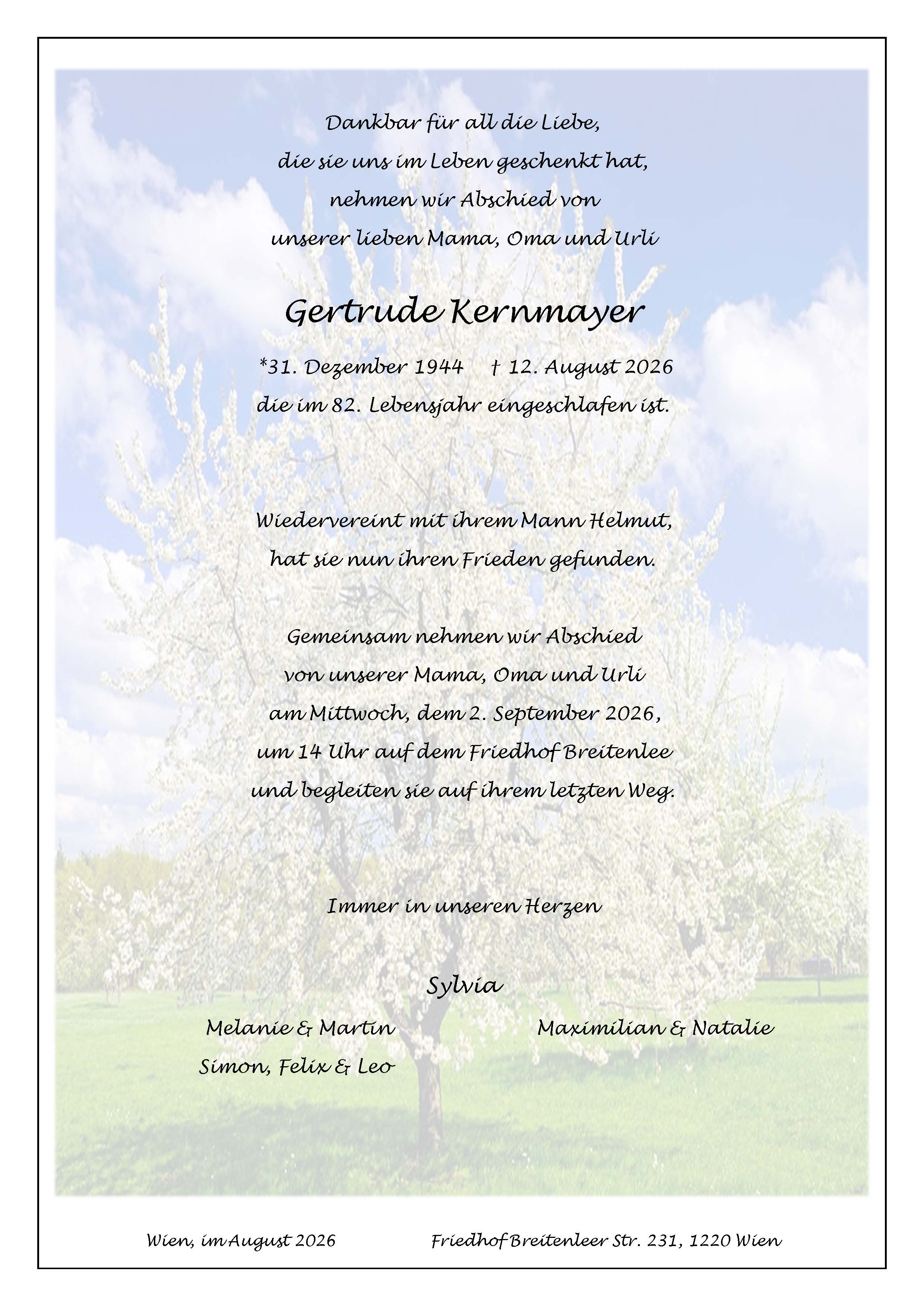 Gertrude Kernmayer