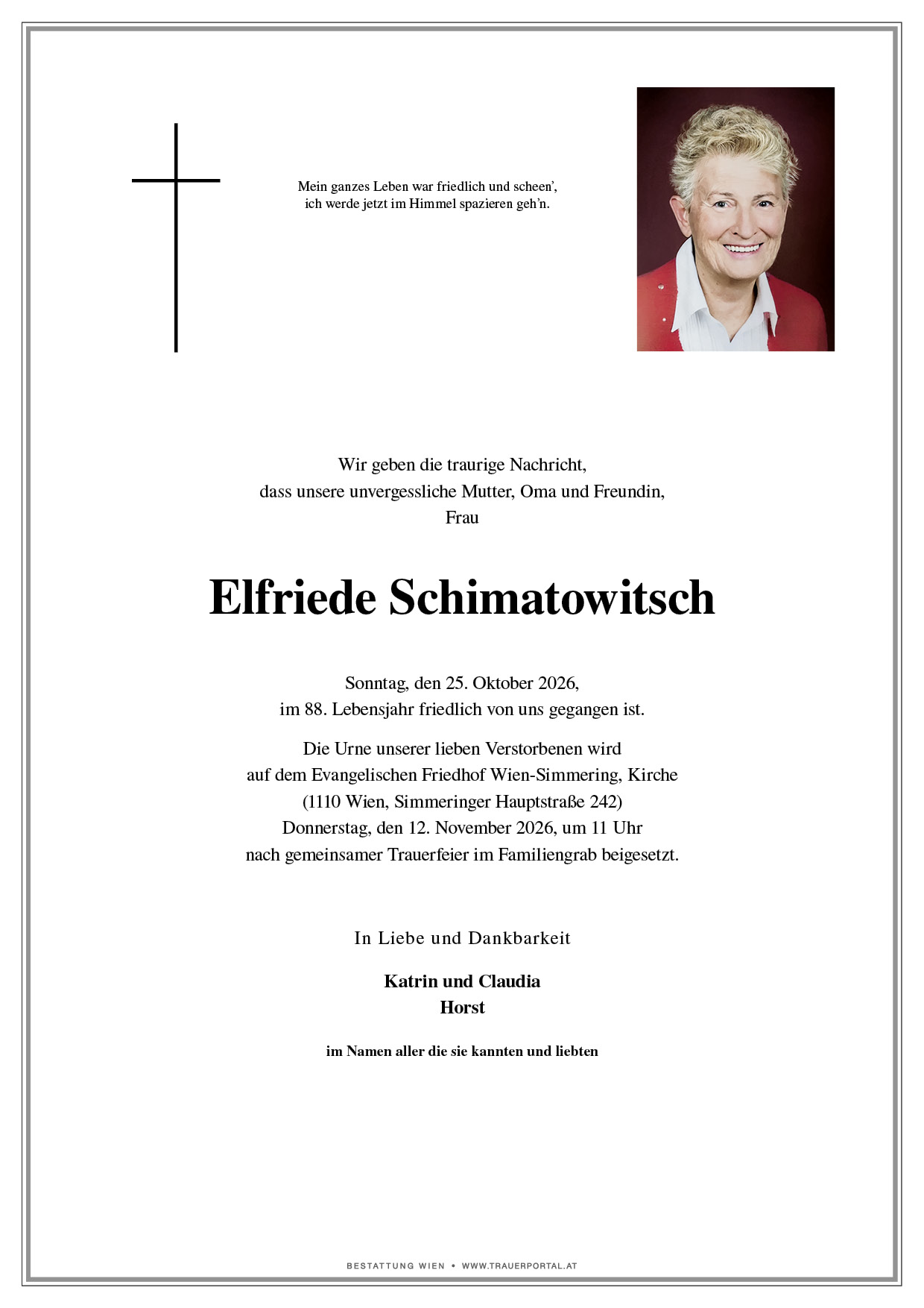 Elfriede Schimatowitsch