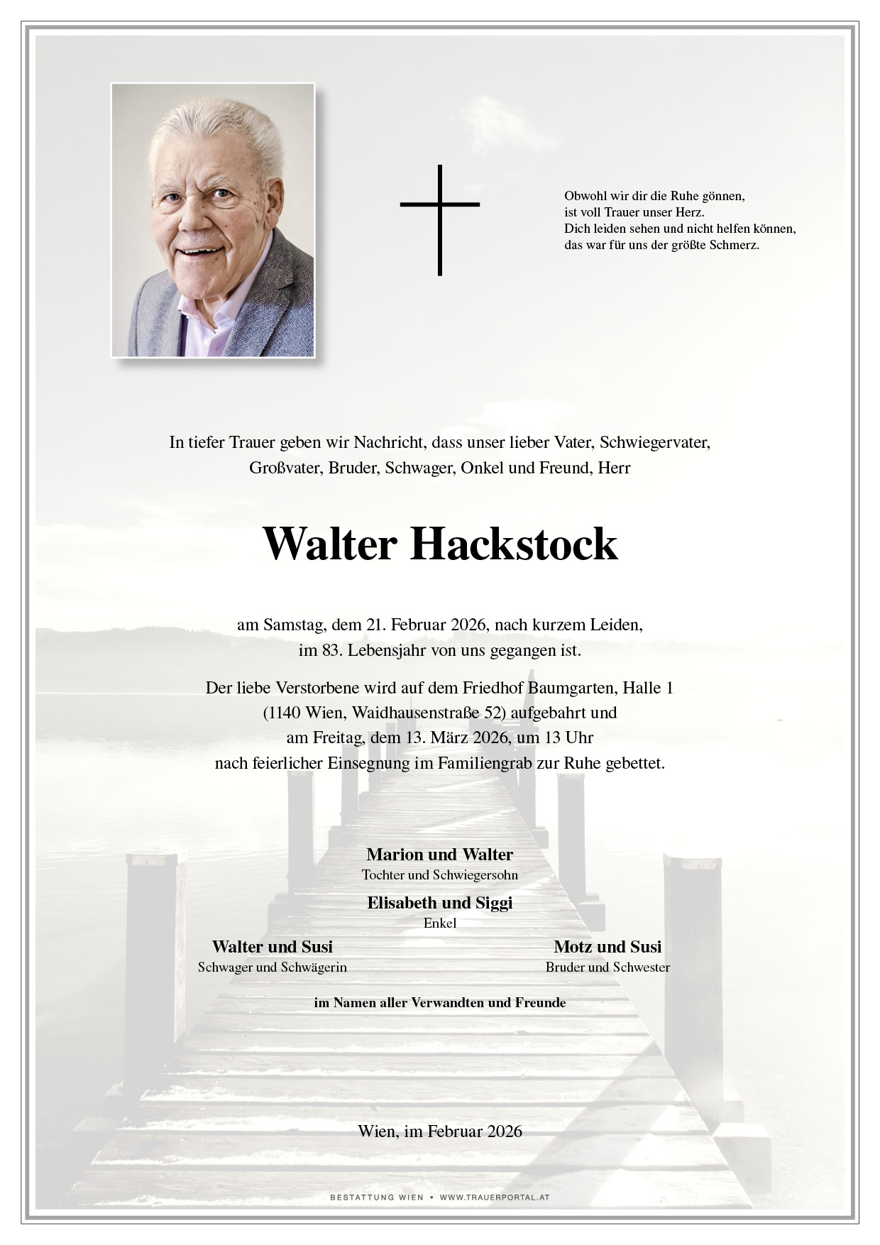 Walter Hackstock