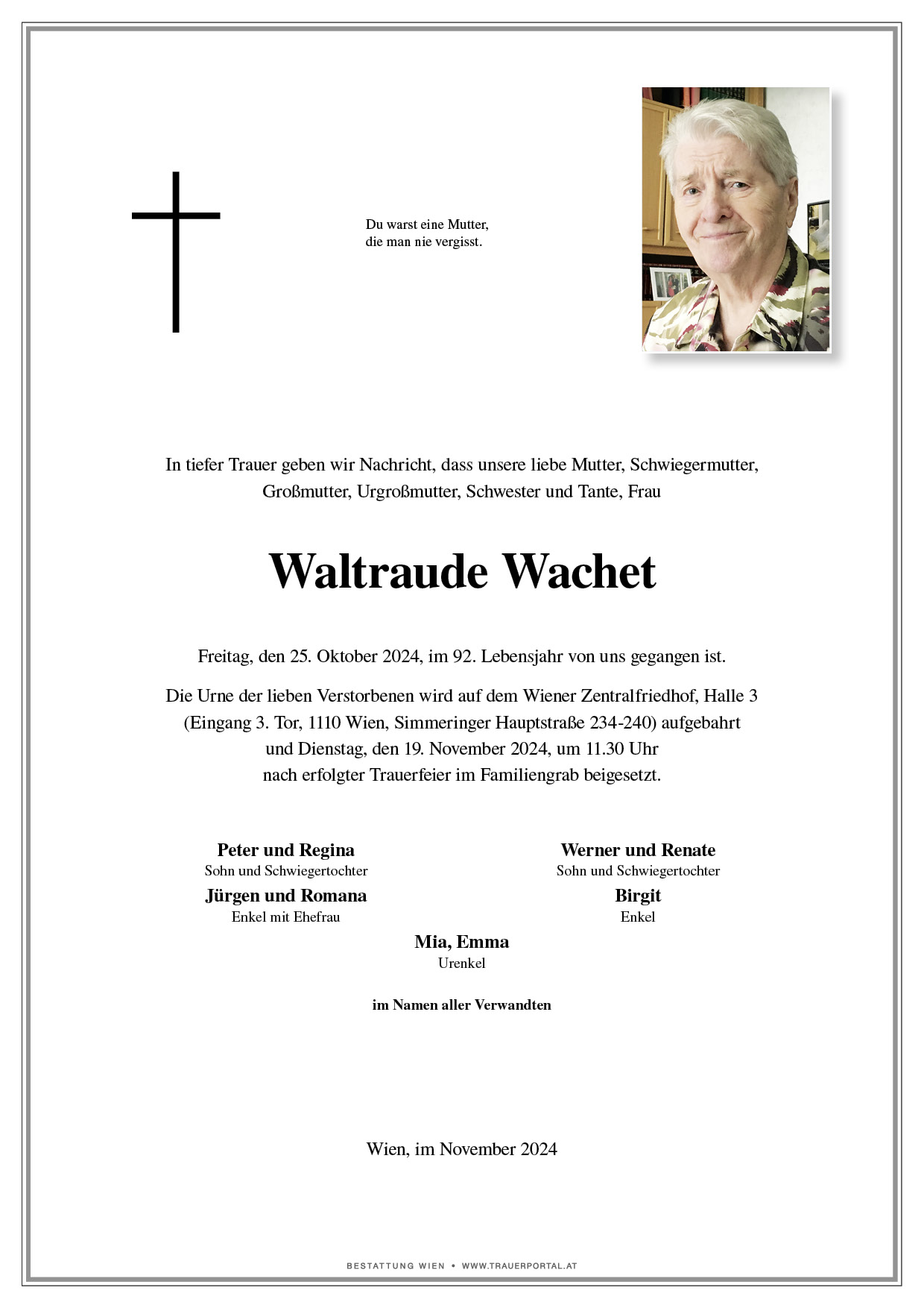 Waltraude Wachet