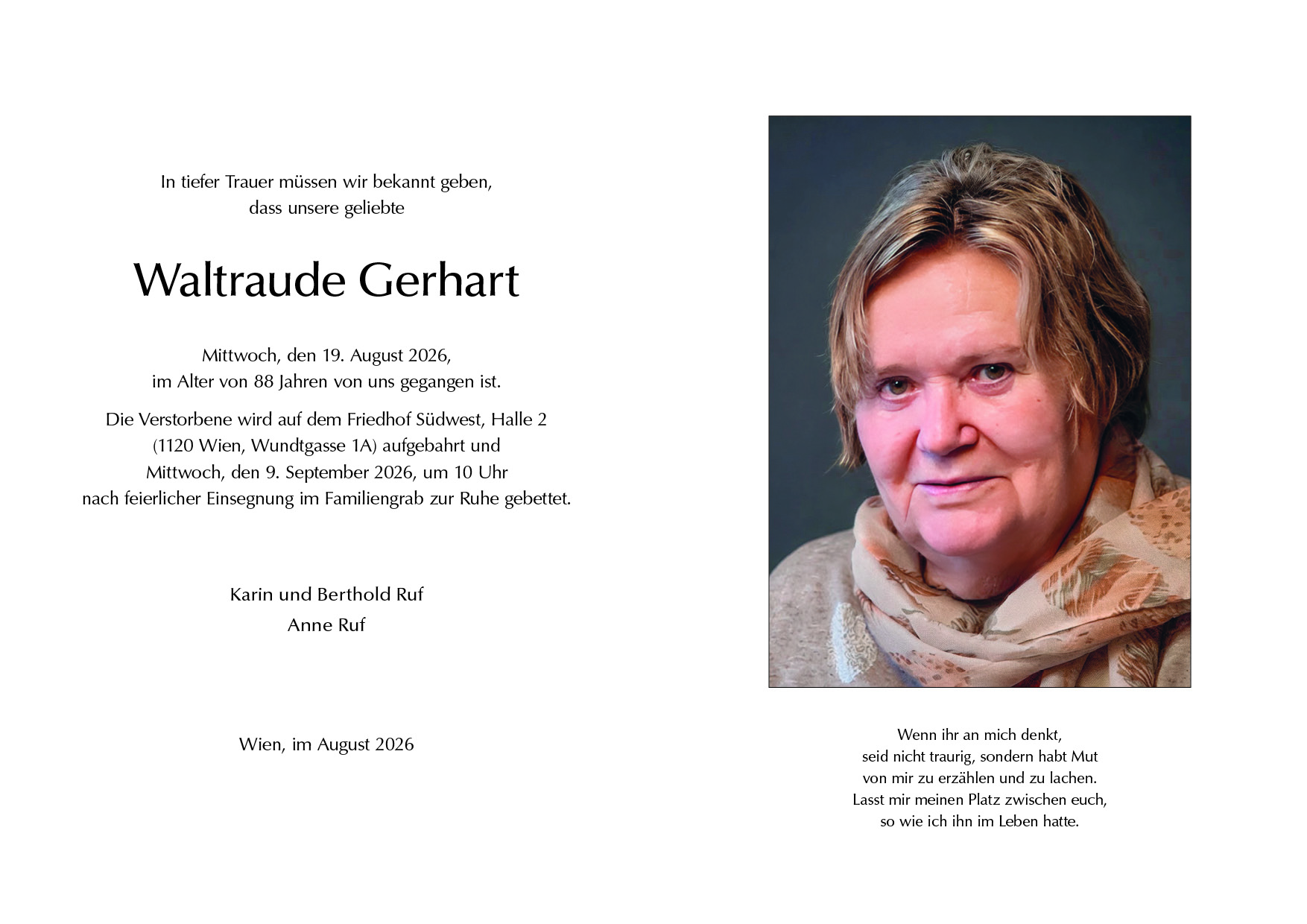 Waltraude Gerhart