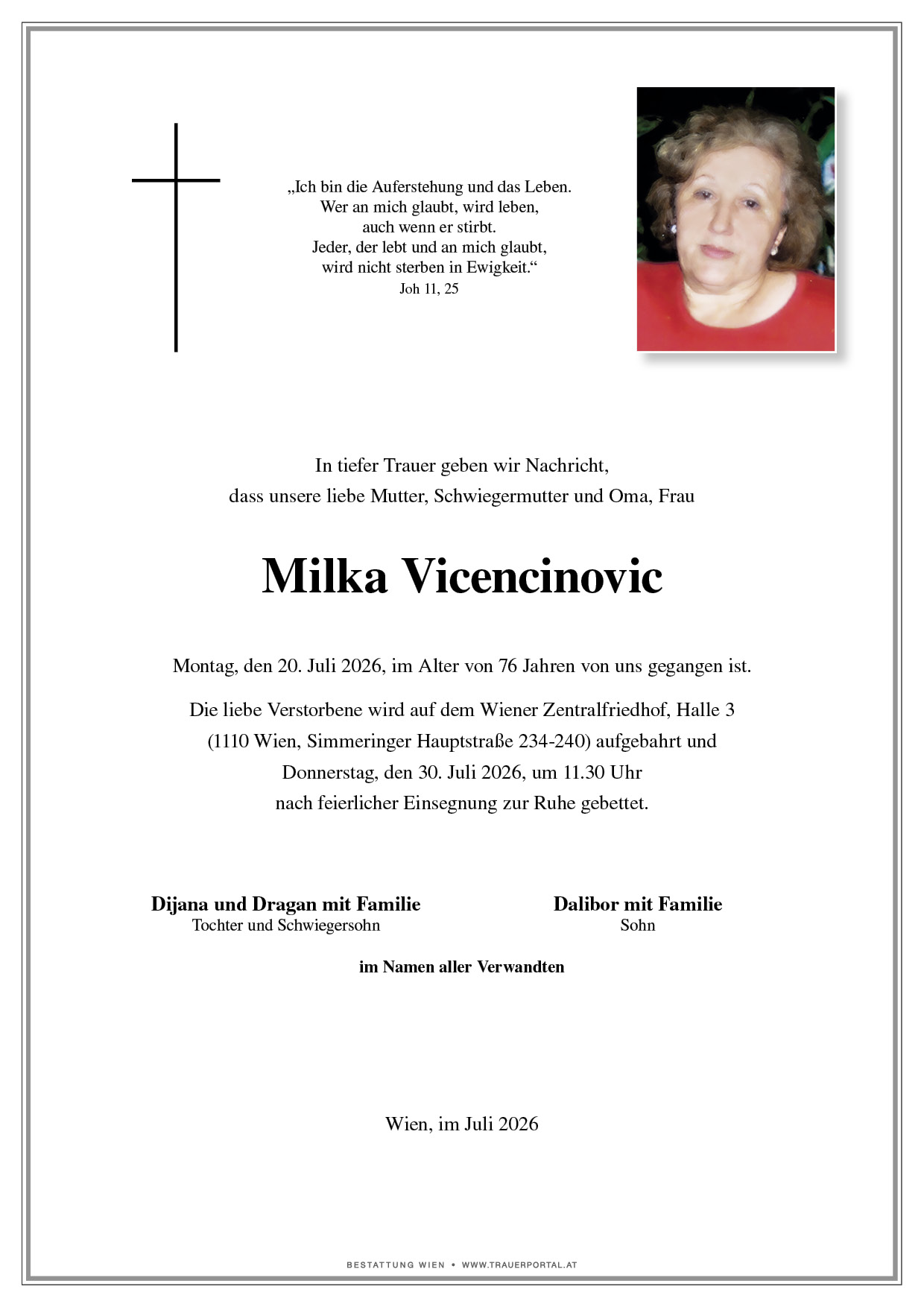 Milka Vicencinovic