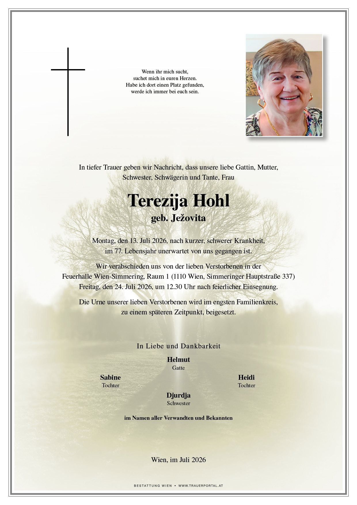 Terezija Hohl