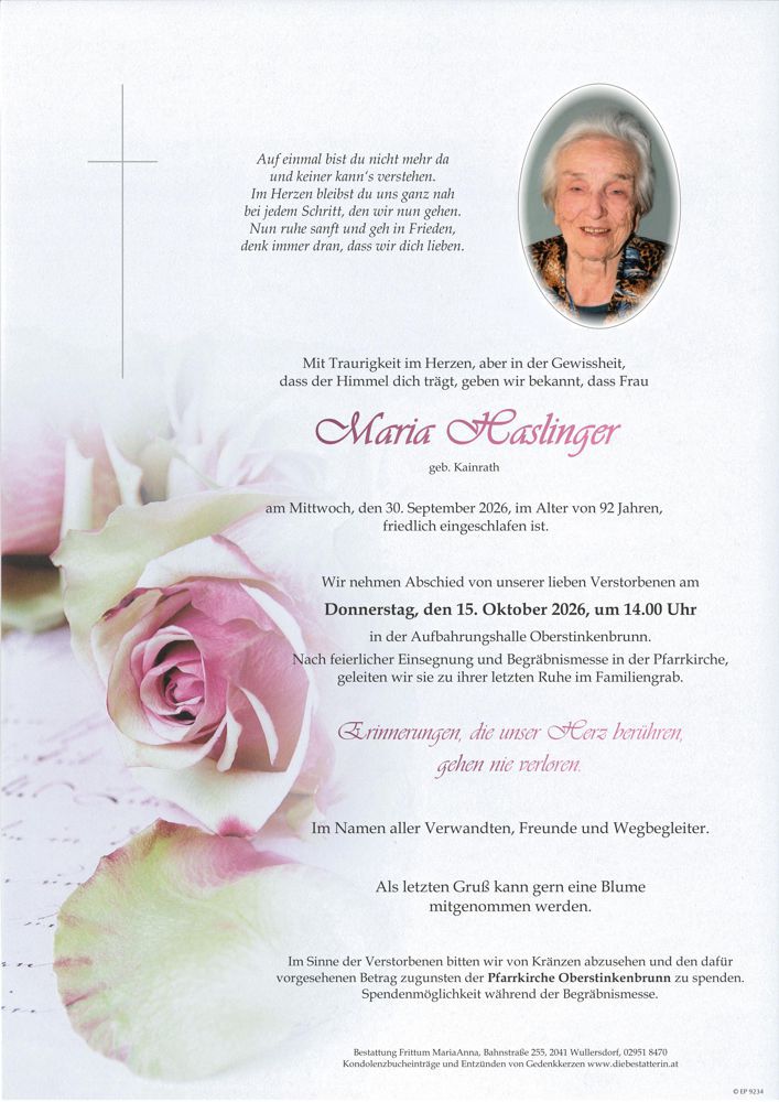 Maria Haslinger