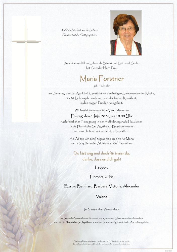 Maria Forstner
