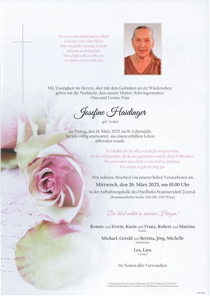 Josefine Haidinger
